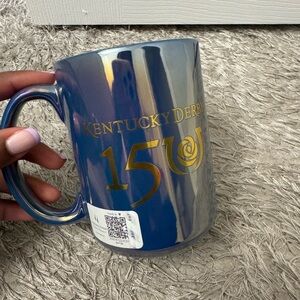 Blue Iridescent Kentucky Derby Coffee Mug!